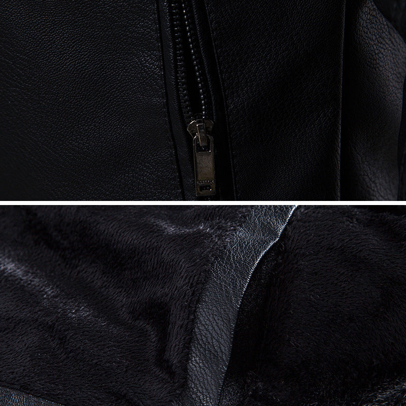 Outdoor Hiking Leather Jacket