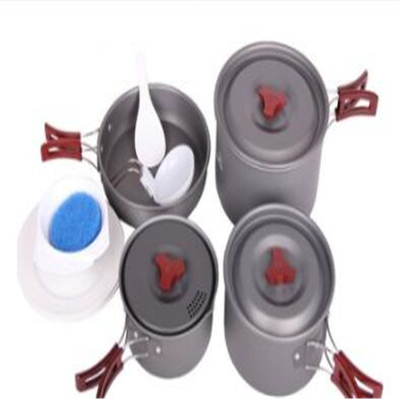 Picnic cookware set camping pot