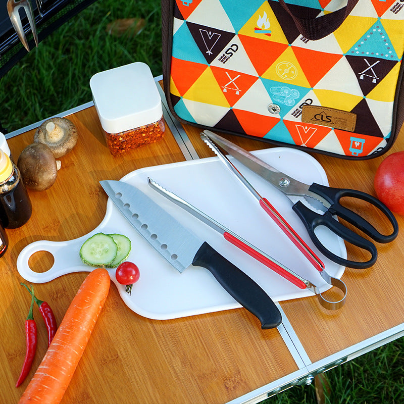 Outdoor Cookware Five-Piece Set