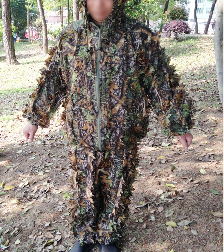 Jungle bionic leave hunting camouflage clothes