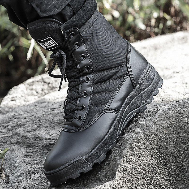 Desert combat boots hiking shoes