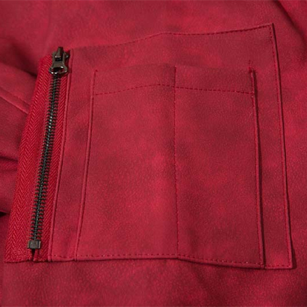 Fashion Embroidery Letter Flight Jacket