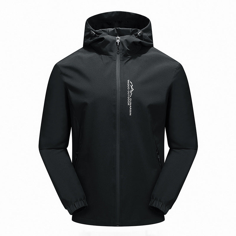 Fashion Casual Hooded Windproof Jacket