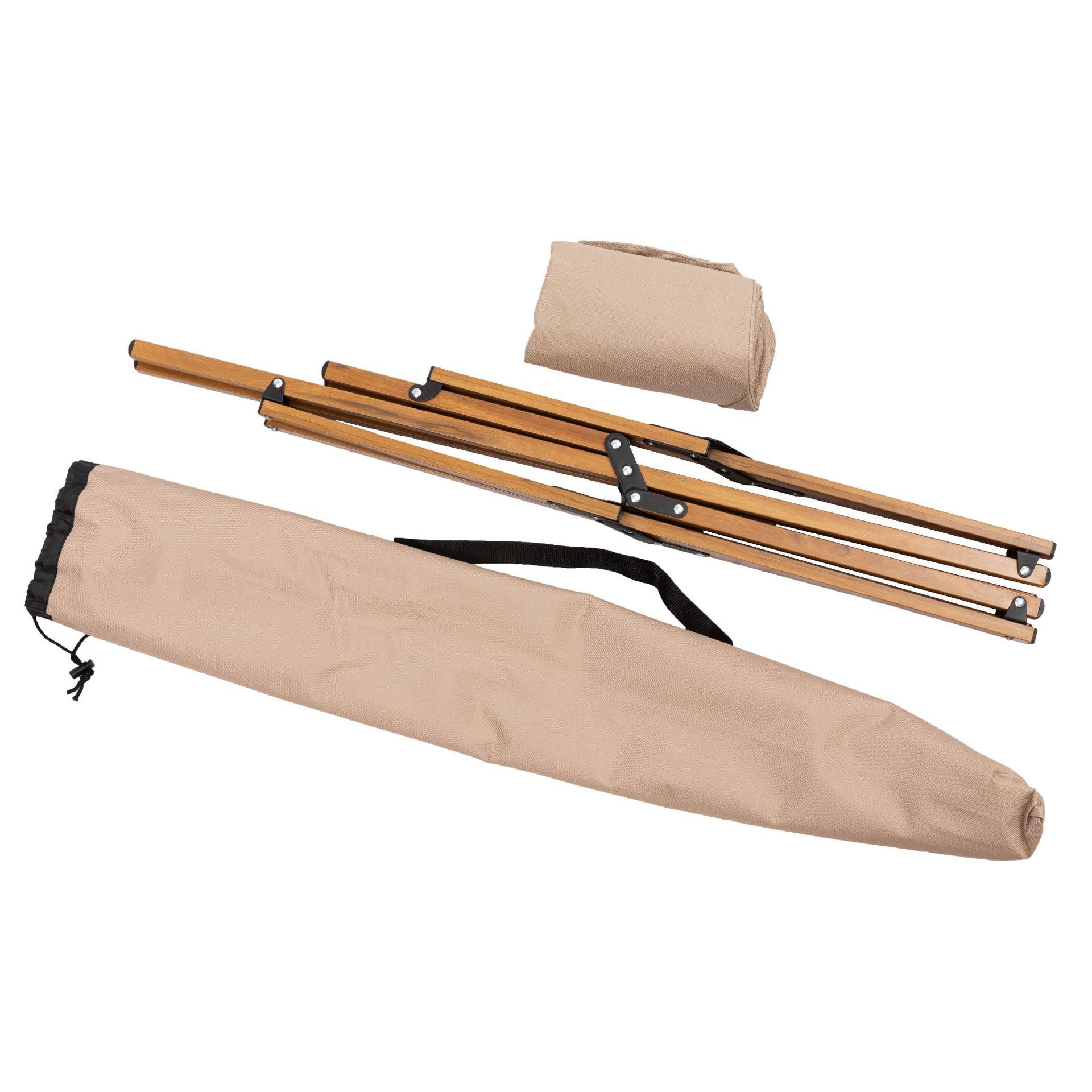 Folding Wooden Camping Chair