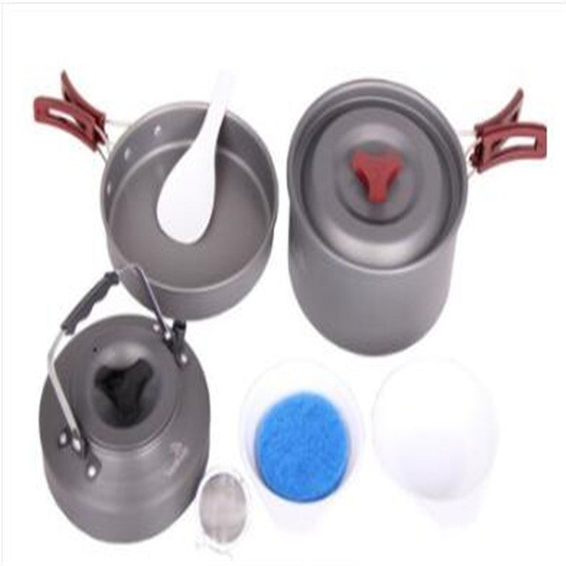 Picnic cookware set camping pot