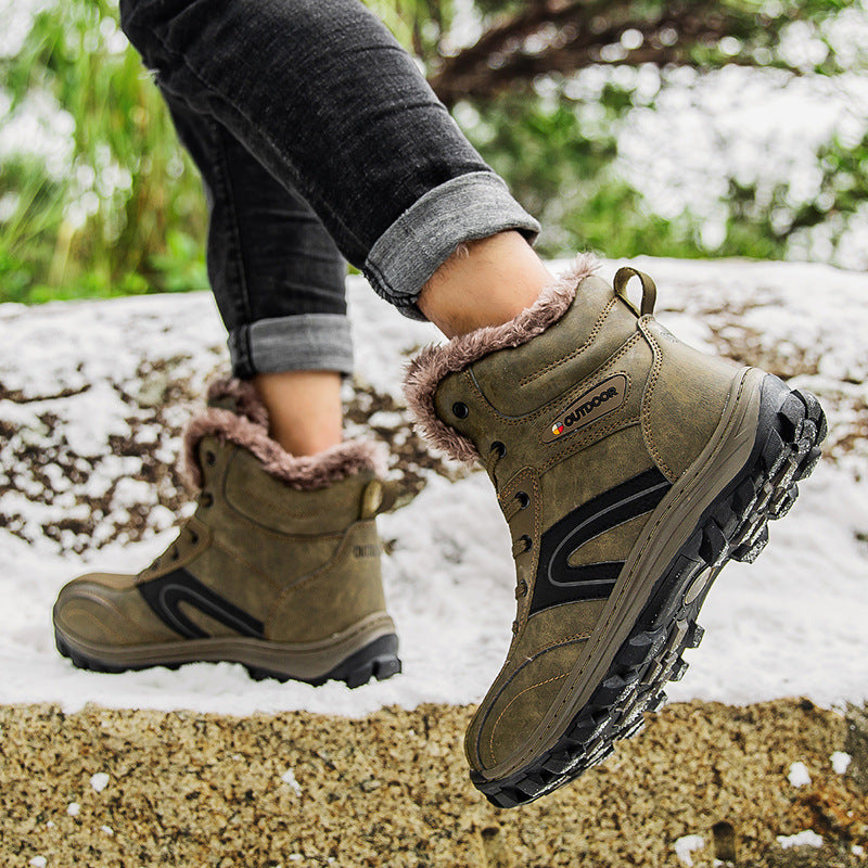 Winter Plus Velvet Warm Hiking Boots