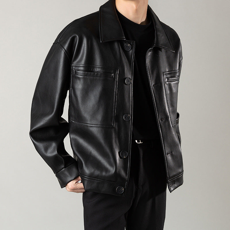 Hiking Outdoor Leather Jacket