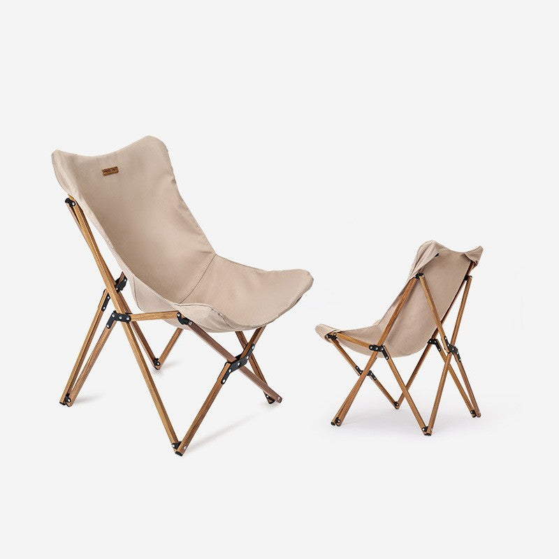 Folding Wooden Camping Chair