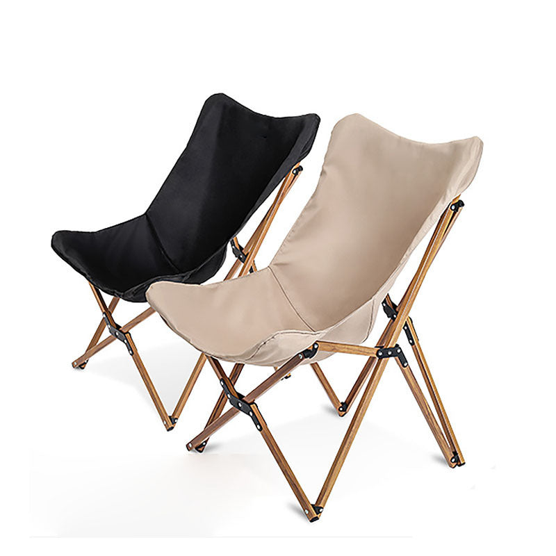 Folding Wooden Camping Chair