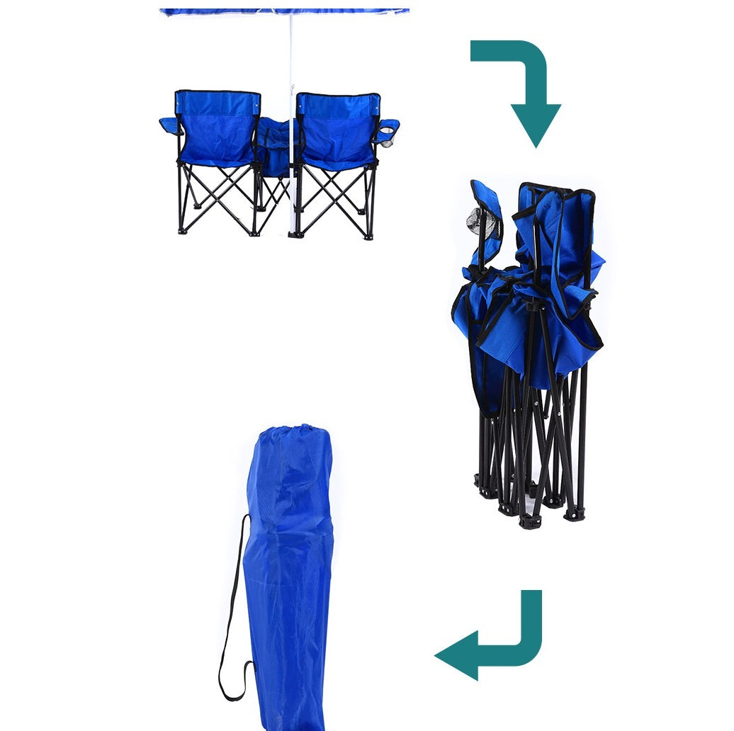 Outdoor Double Portable Camping Chair
