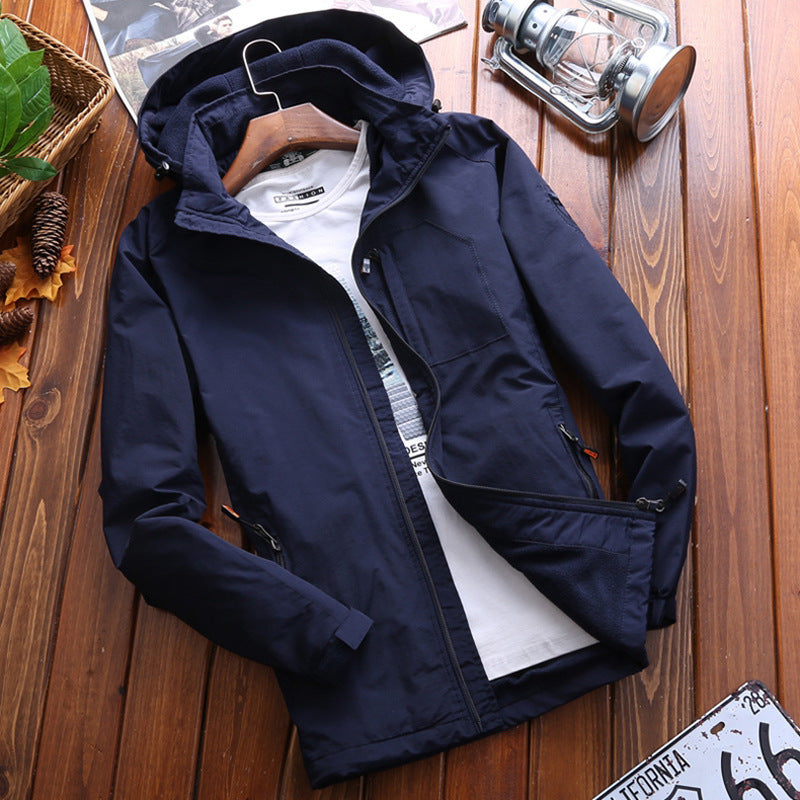 winter outdoor mountaineering jacket