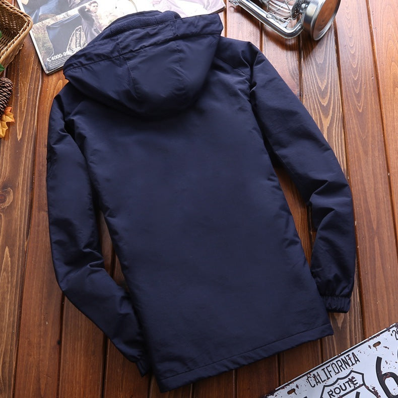 winter outdoor mountaineering jacket