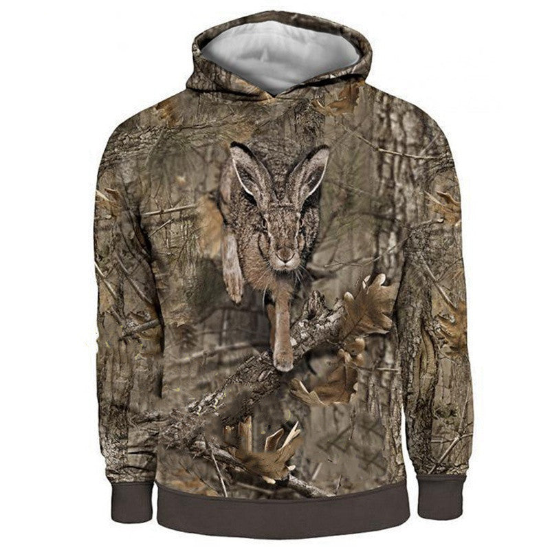 Hunting Duck 3D Printed Hooded Sweatshirt