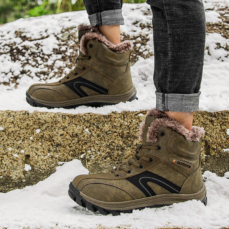 Winter Plus Velvet Warm Hiking Boots