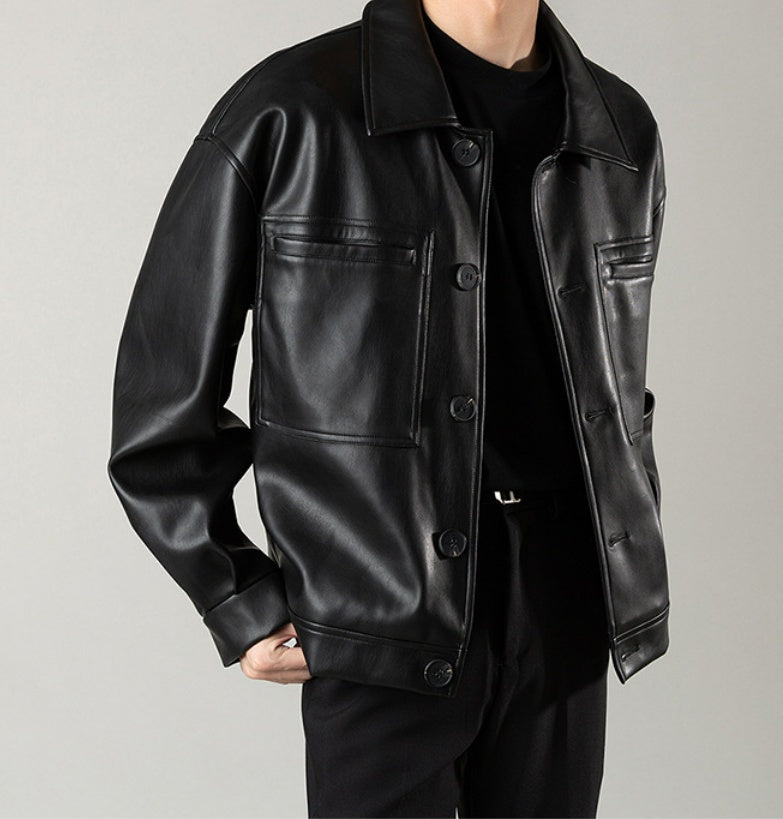Hiking Outdoor Leather Jacket