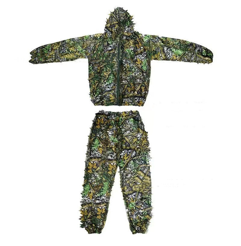 3D Jungle Hunting Hooded Camouflage