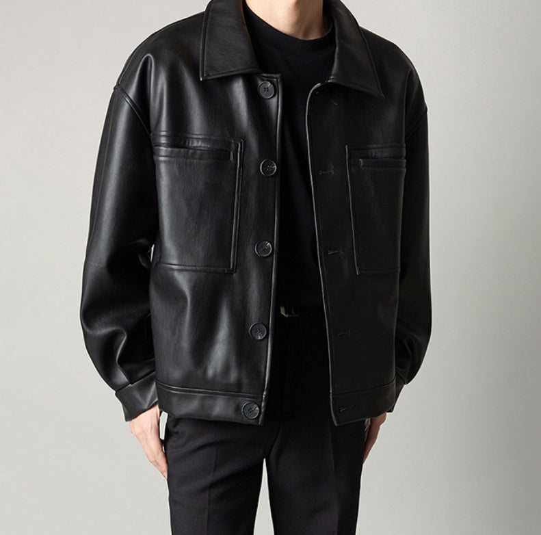 Hiking Outdoor Leather Jacket