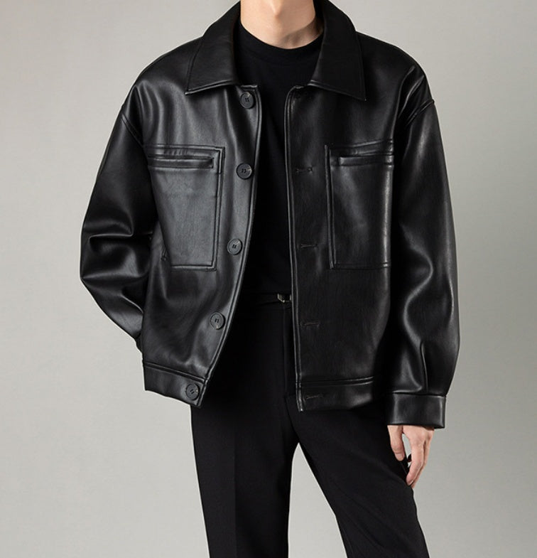 Hiking Outdoor Leather Jacket