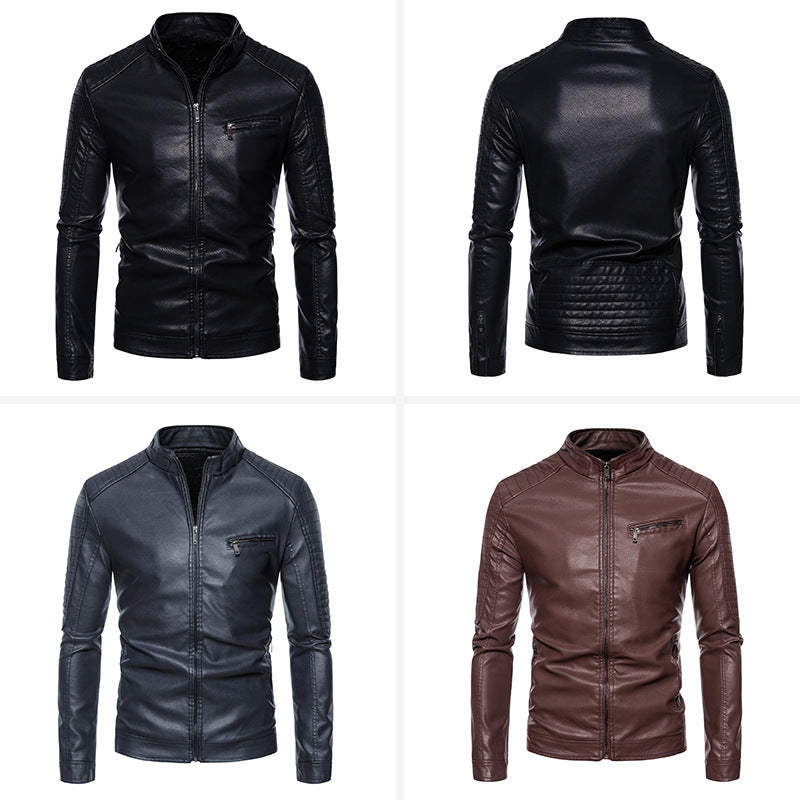 Outdoor Hiking Leather Jacket