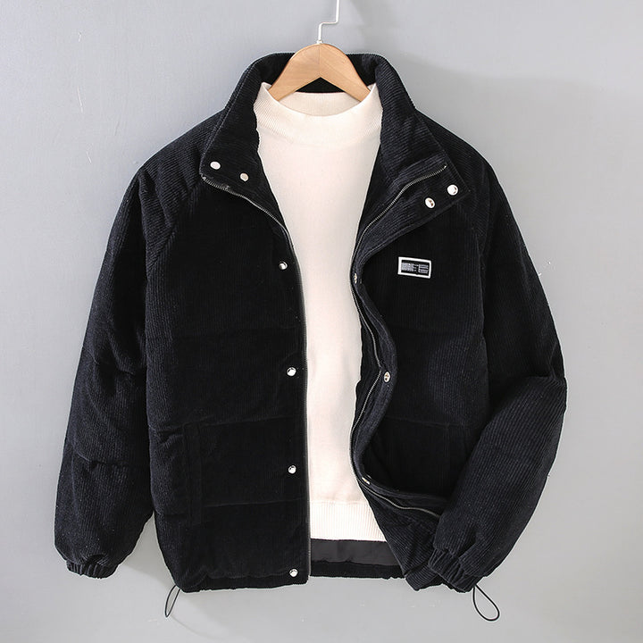 Men's Youth Corduroy Down Jacket Coat