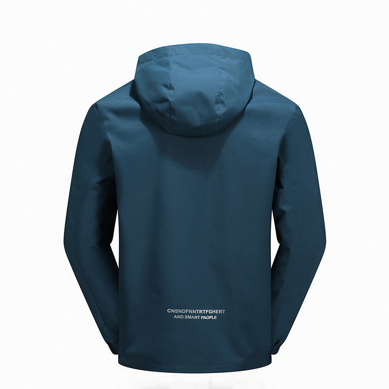 Fashion Casual Hooded Windproof Jacket